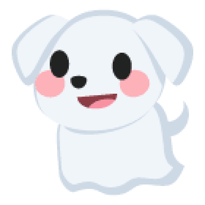 Ghost Dog Sticker