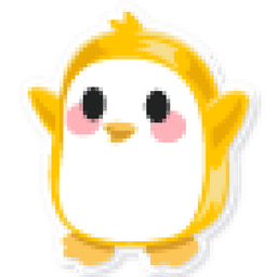 Gold Penguin Sticker