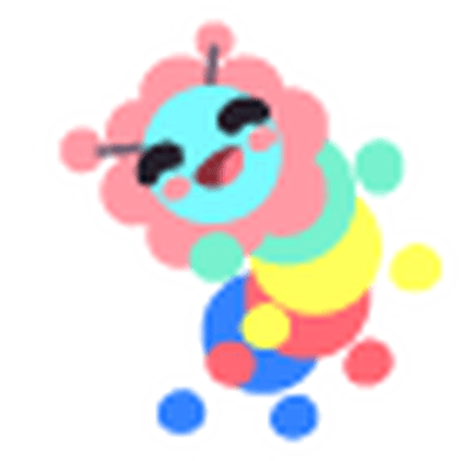 Gumball Caterpillar Sticker