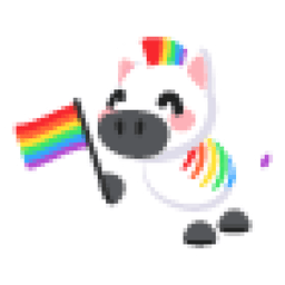 Happy Pride Zebra Sticker