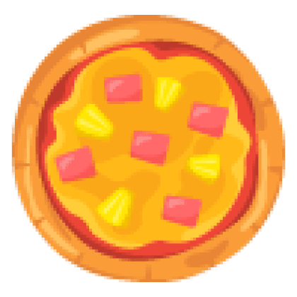Hawaiian Pizza Sticker