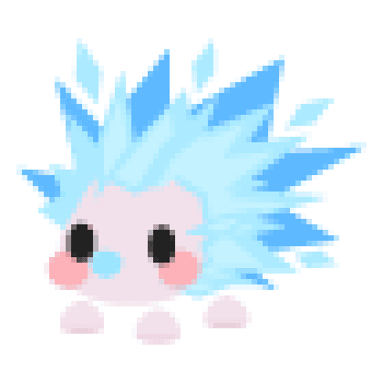 Icy Porcupine Sticker