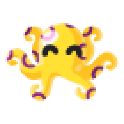 Intersex Ringed Octopus Sticker