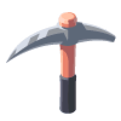 Iron Pickaxe Sticker