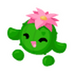 Joyful Cactus Friend Sticker