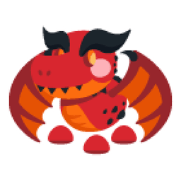 Lava Dragon Sticker