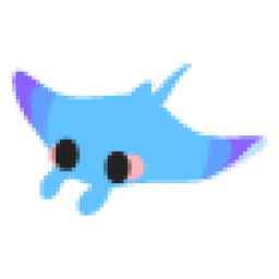 Manta Ray Sticker