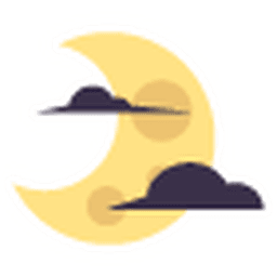 Moon Sticker
