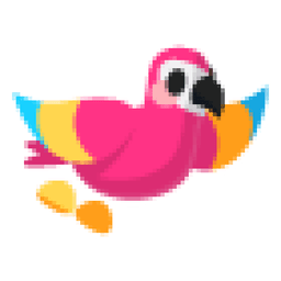 Pan Parrot Sticker