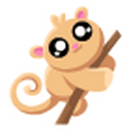 Pleading Tarsier Sticker