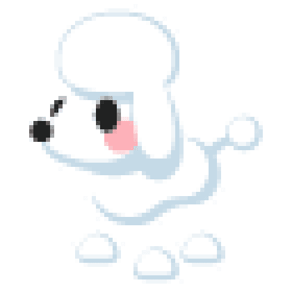 Poodle Sticker