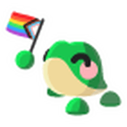 Proud Frog Sticker