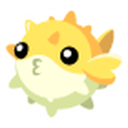 Puckered Up Pufferfish Sticker