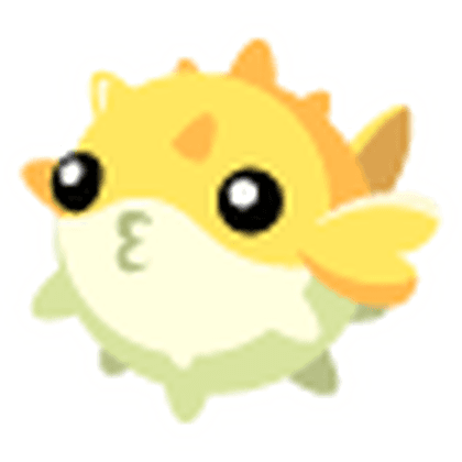 Puckered Up Pufferfish Sticker