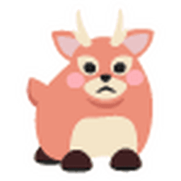 Round Fallow Deer Sticker