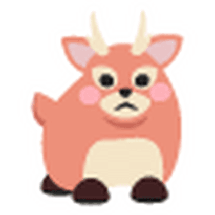 Round Fallow Deer Sticker