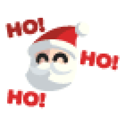 Santa Sticker