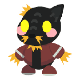 Scarecrow Cat Sticker