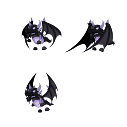 Shadow Dragon Animated Sticker