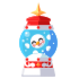 Snow Globe Sticker
