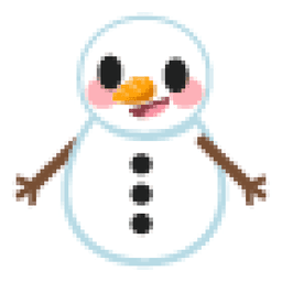Snowman Sticker