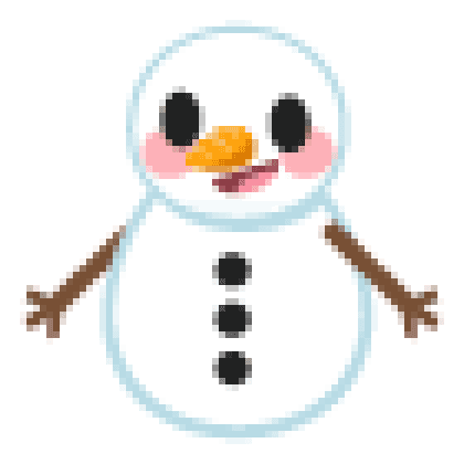 Snowman Sticker