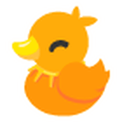 Sunrise Duckling Sticker