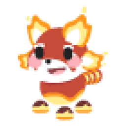 Toasty Red Panda Sticker