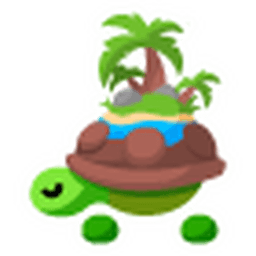 Tortuga de la Isla Sticker