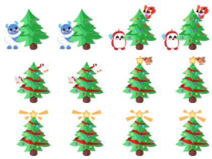 Tree Decorating Animated Sticker