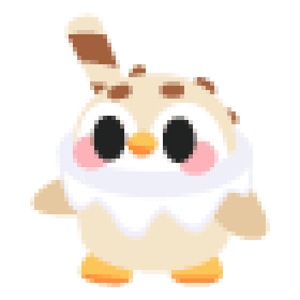 Vanilla Penguin Sticker