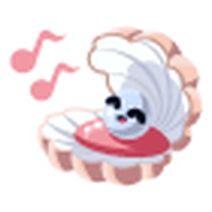 Very Happy Clam Sticker