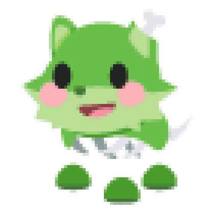 Zombie Wolf Sticker