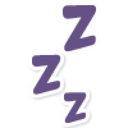 Zzz Sticker