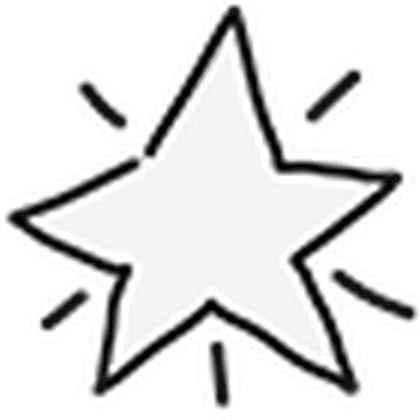 2D Star Throw Toy