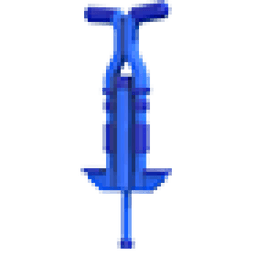 Blue Pogostick