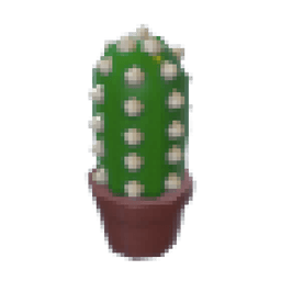 Cactus Plushie Chew Toy