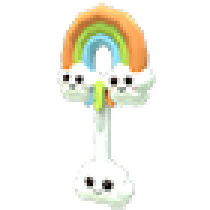 Clouds & Rainbow Rattle