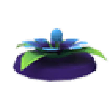 Flower Flying Disc