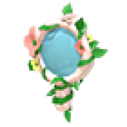 Flower Mirror Chew Toy