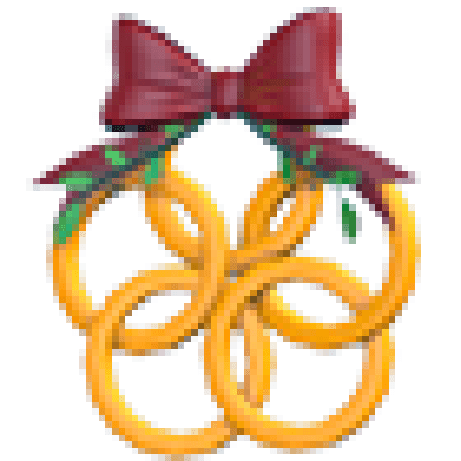 Golden Rings Flying Disc