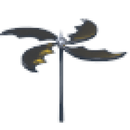 Halloween Black Bat Propeller