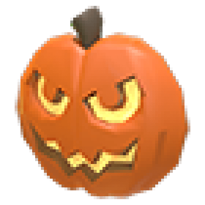 Halloween Orange Pumpkin Flying Disc