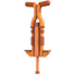 Orange Pogostick