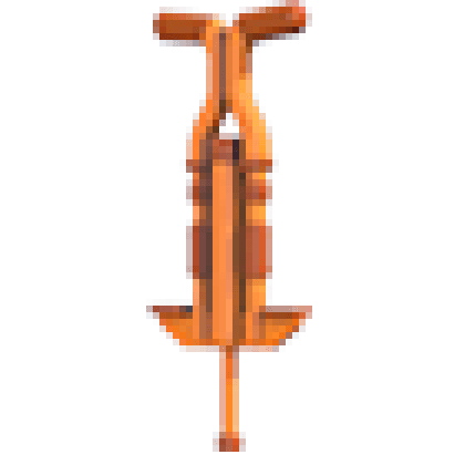 Orange Pogostick