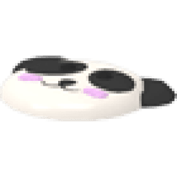 Panda Flying Disc