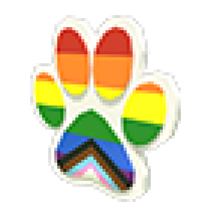 Pride Paw Flying Disc