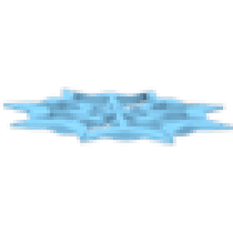 Snowflake Flying Disc