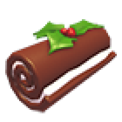 Yule Log Chew Toy