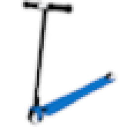 Blue Scooter